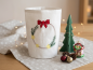 Preview: Weihnachten Tannen Set - doodle Stickdatei